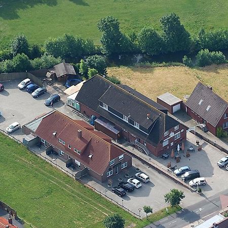 Hotel Zum Wikinger Neßmersiel Exterior foto